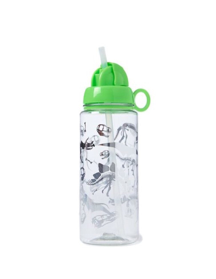 Kids bottle - silver fossil