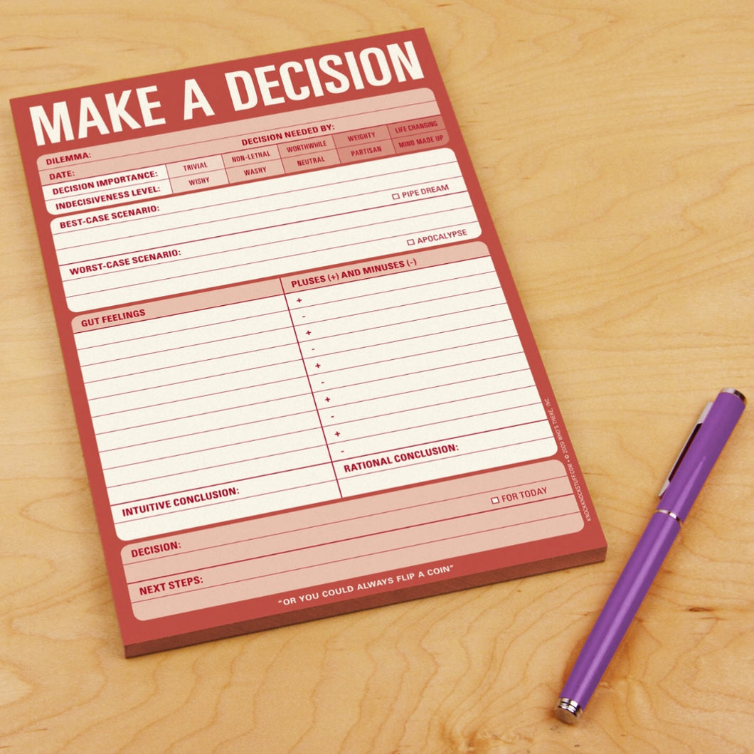 Pad - Make a decision