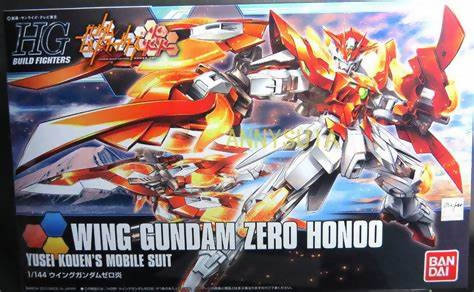 A0 HGBF 033 Wing Gundam Zero Honoo
