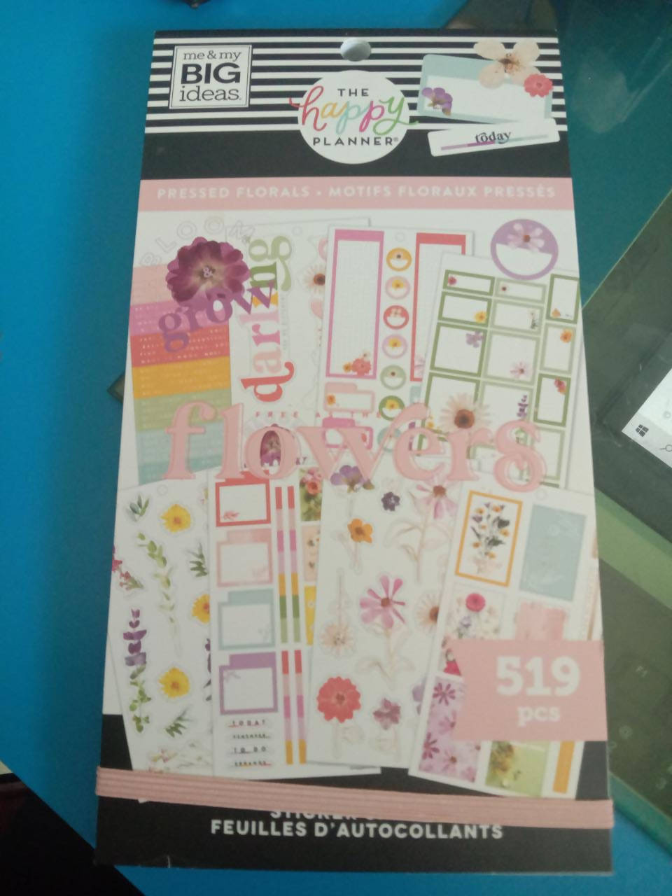 H3 - HAPPY PLANNER (PRESSED FLORALS)