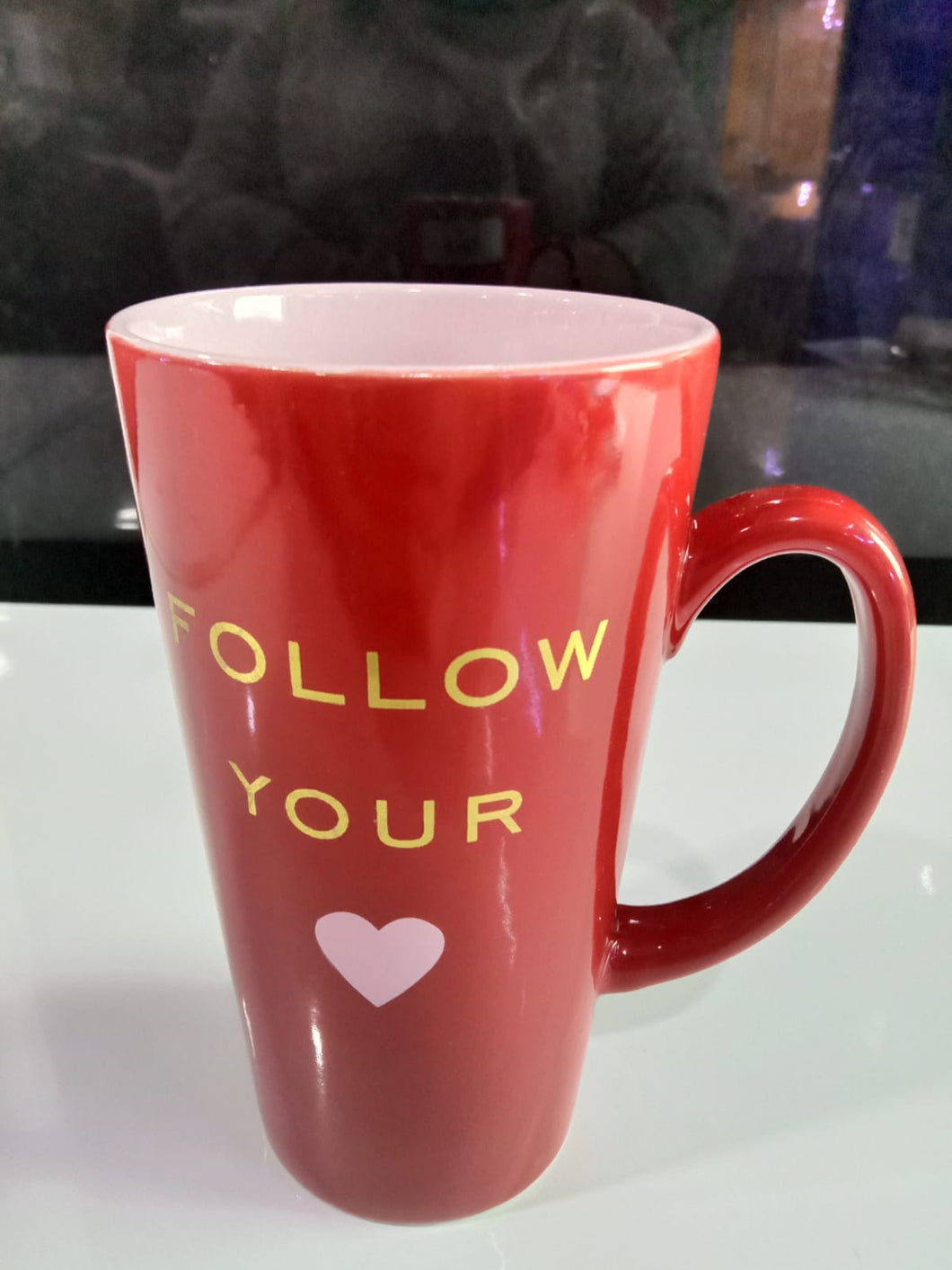 H3 - Follow Ur Heart Mug (Red)