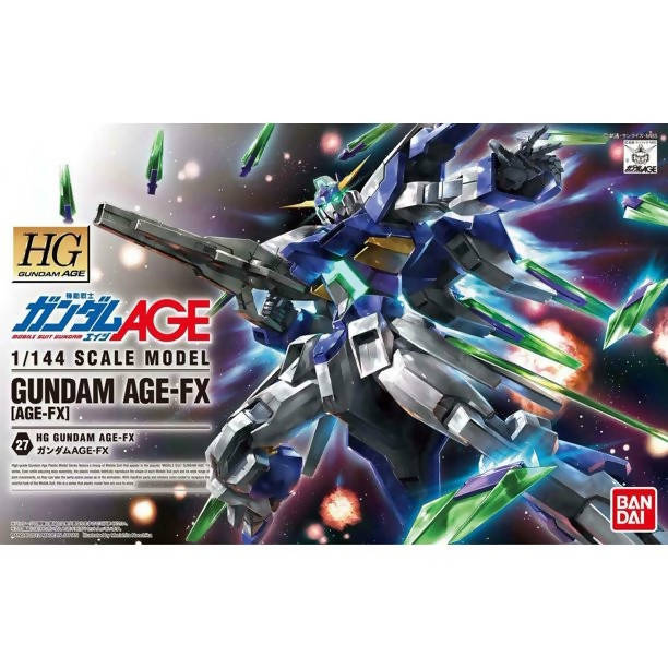 A0 - HGAGE 27 - AGE- FX Gundam AGE-FX