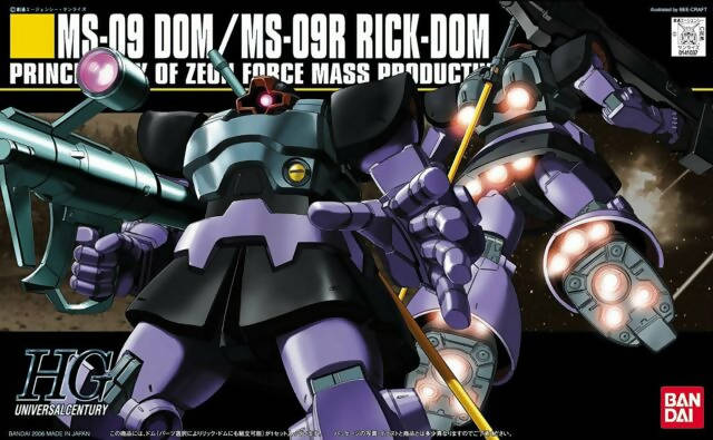 A0 - HGUC 059 MA-09 DOM MS-09R RICK DOM