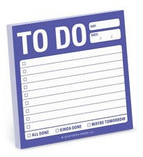 sticky note - TO DO -