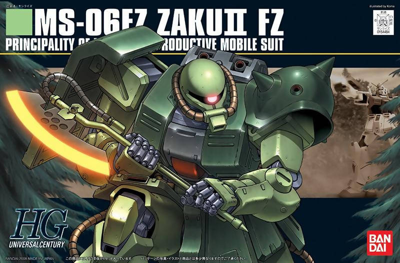 A0 HGUC 087 MS-06FZ Zaku II FZ